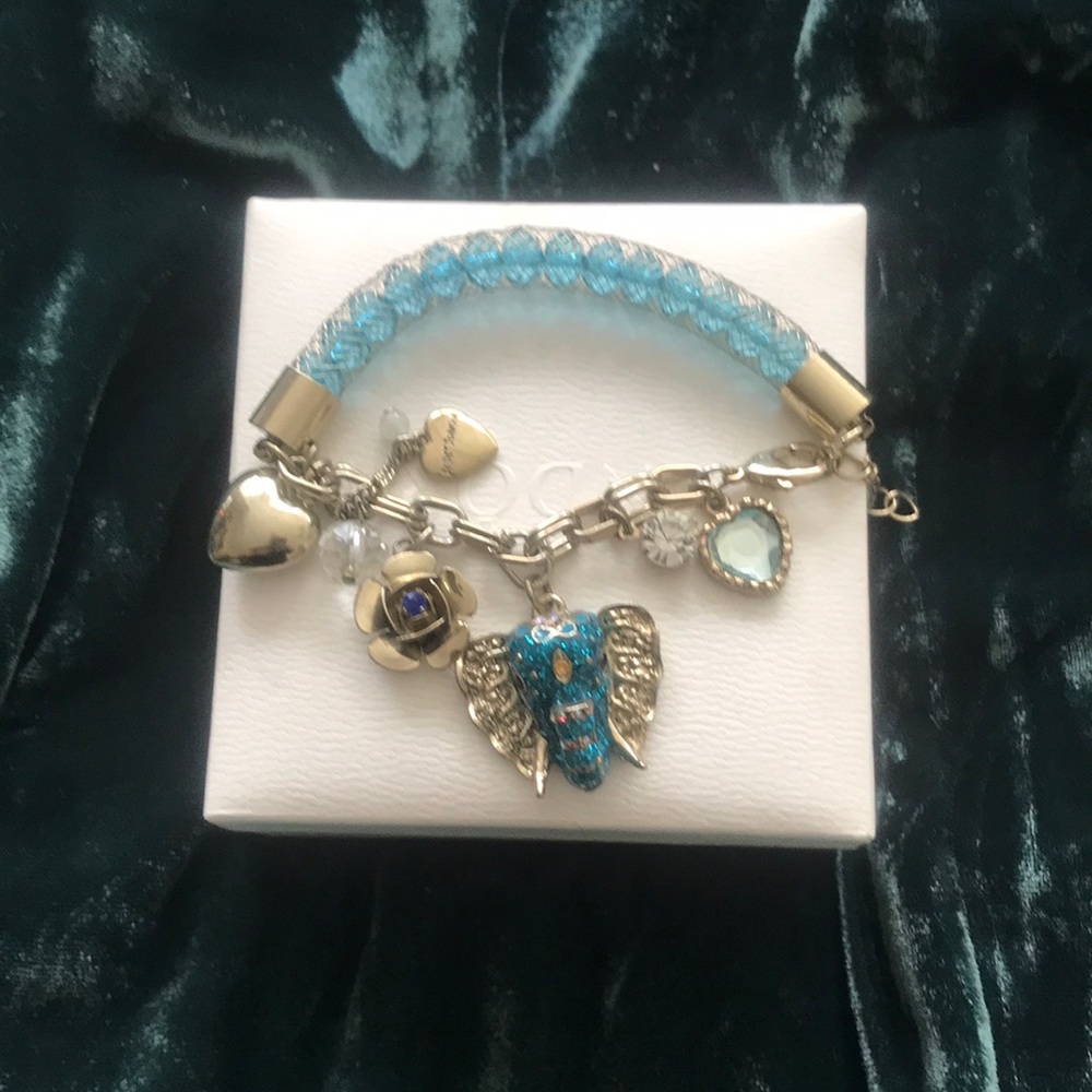 Betsy Johnson charm bracelet